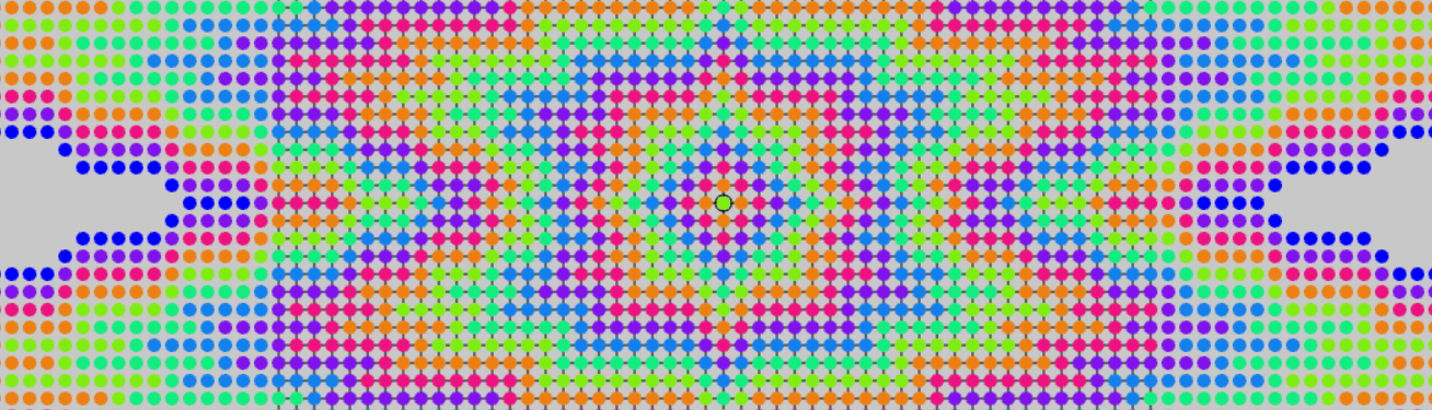 Cayley graph of the Heisenberg group